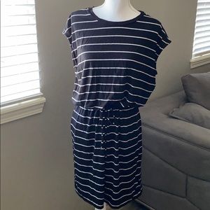 Banana republic striped dress Size PL